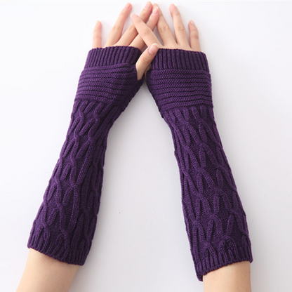 WINTER WARM KNIT ARM COVERS