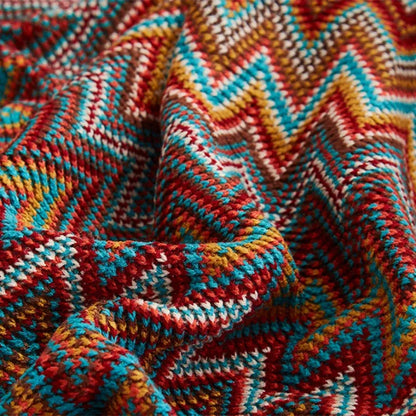 BOHEMIAN KNITTED BLANKET