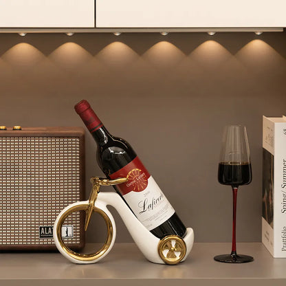 MODERN BIKE WINE HOLDER