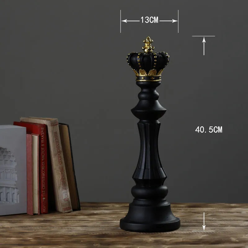 ROYAL CHESS PIECES DECOR