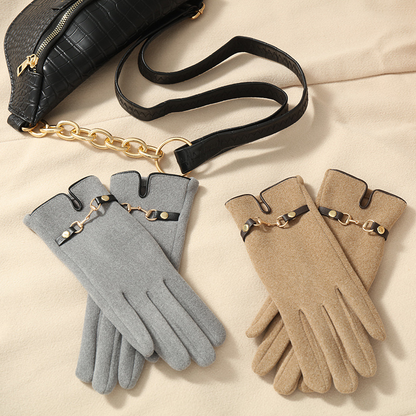 GERMAN VELVET WOMEN'S GLOVES