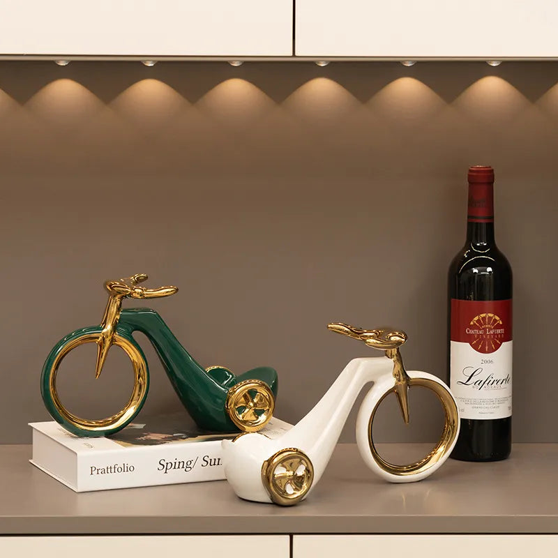 MODERN BIKE WINE HOLDER