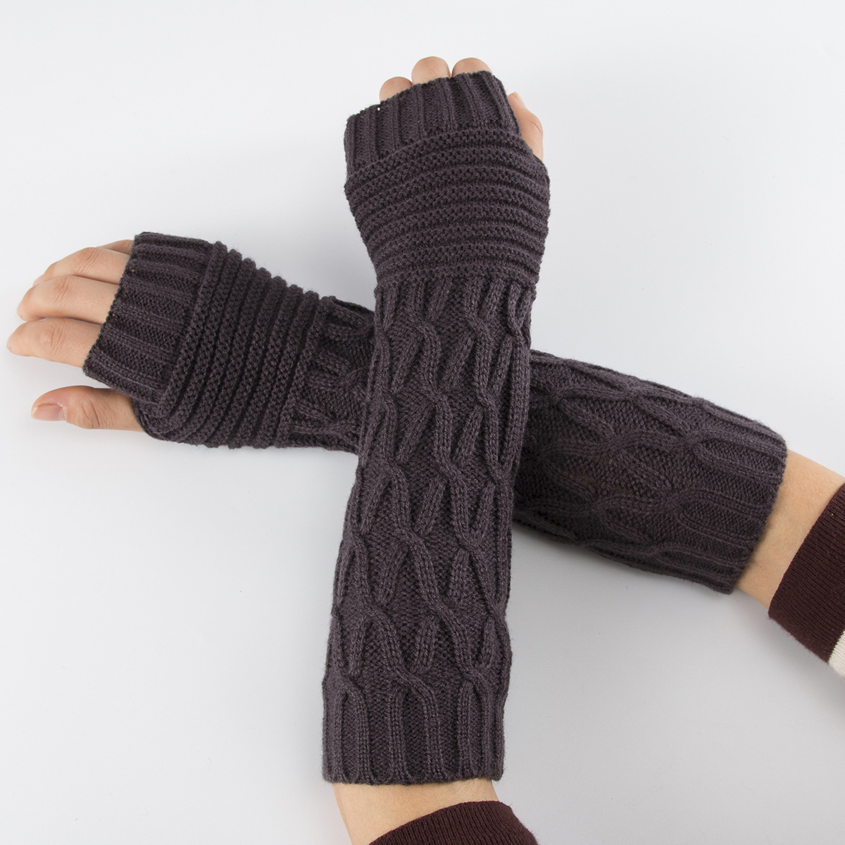 WINTER WARM KNIT ARM COVERS