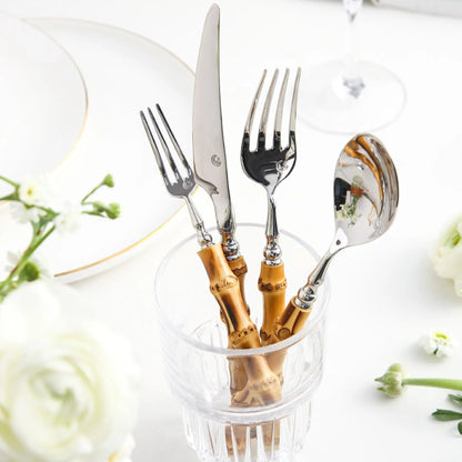 BAMBOO LUXE CUTLERY SET