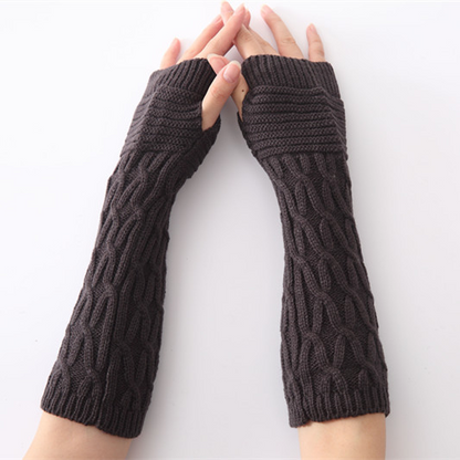 WINTER WARM KNIT ARM COVERS