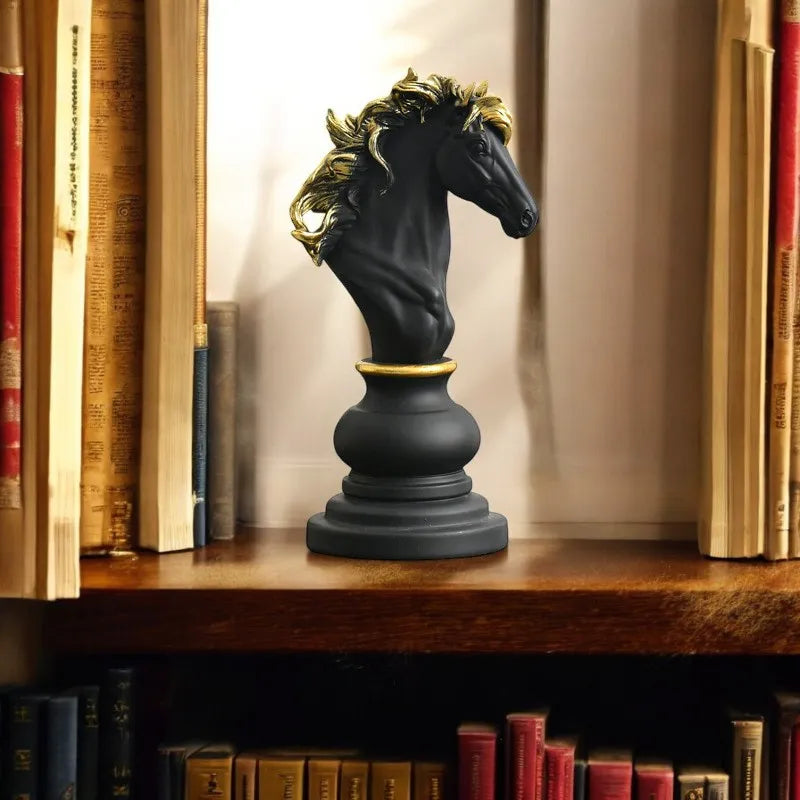 ROYAL CHESS PIECES DECOR