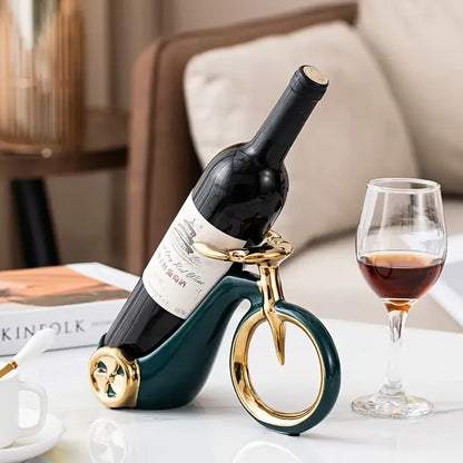 MODERN BIKE WINE HOLDER