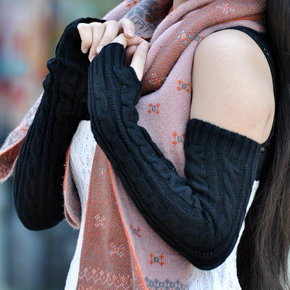 WINTER WARM KNIT ARM COVERS